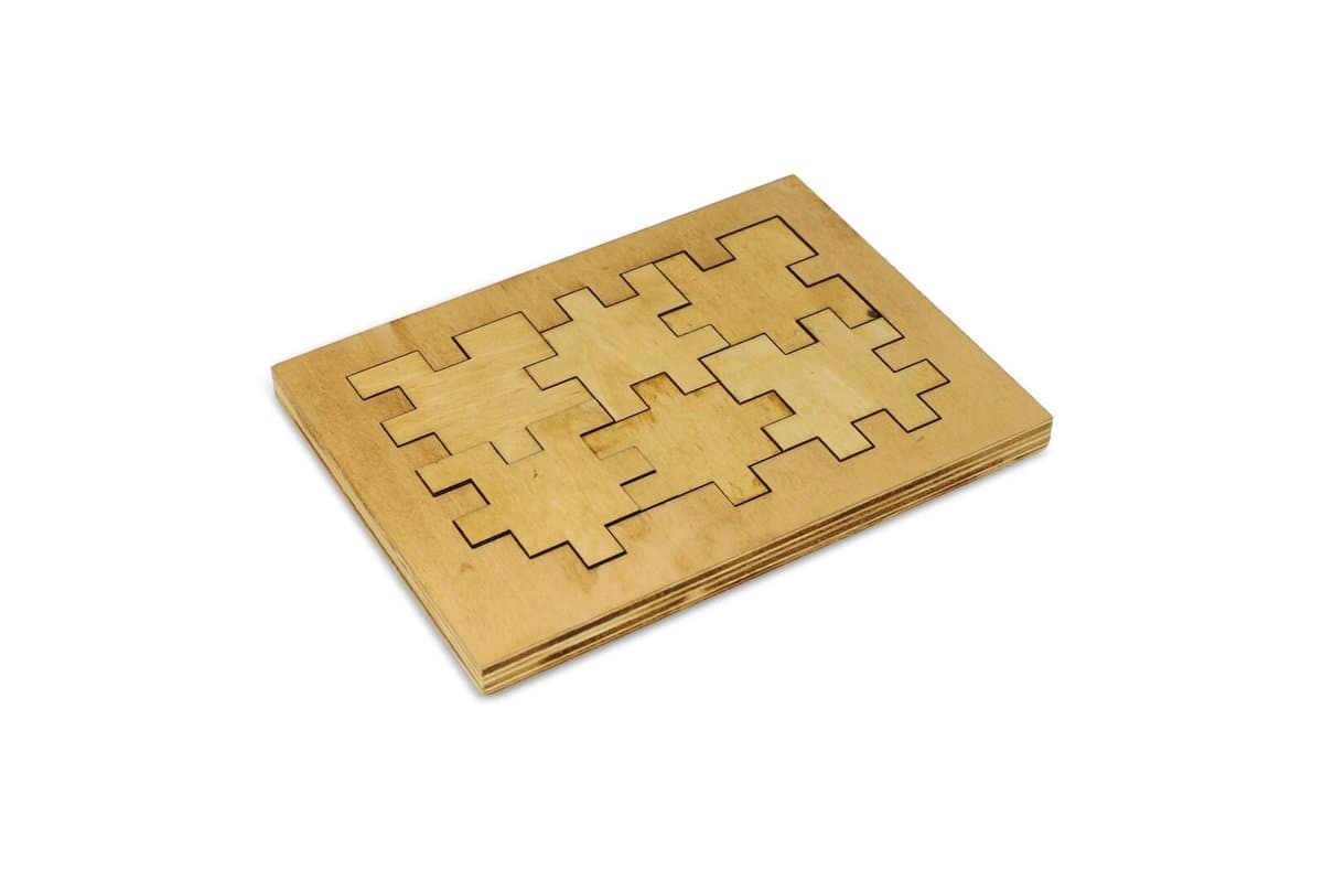 Wooden cube puzzle 5