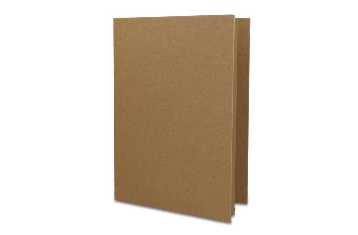 Recycled paper tri-fold stationary set 3