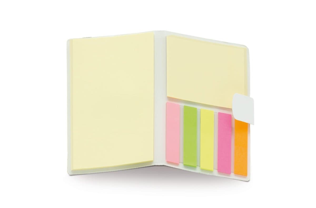 Notebook + sticky notes 3