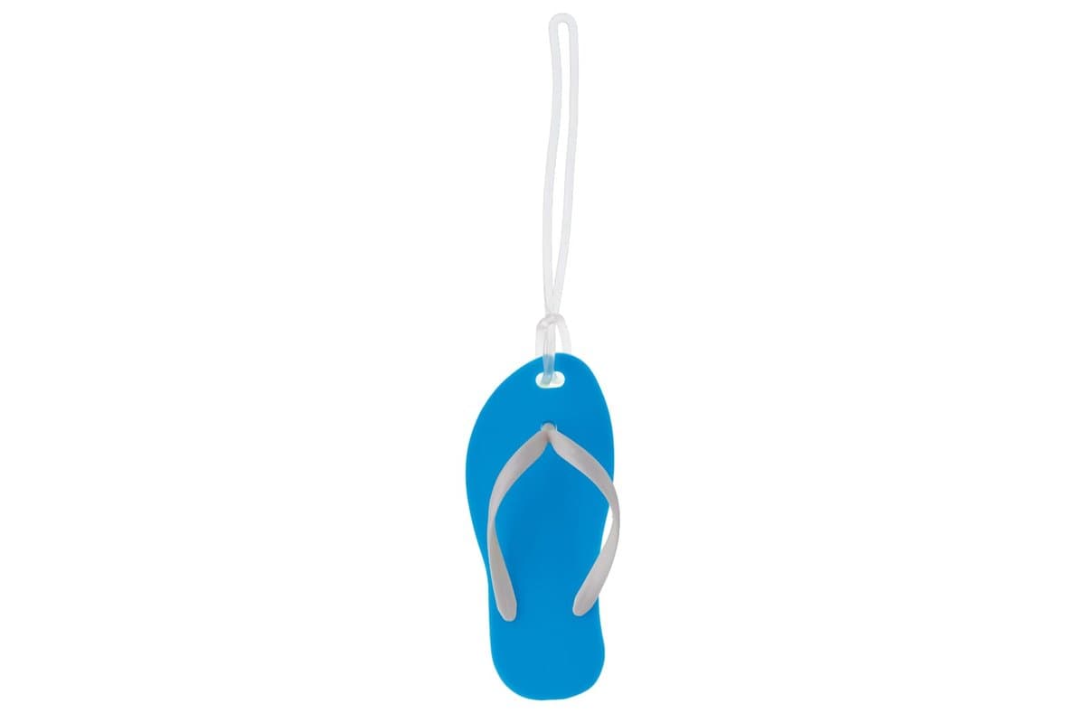 Luggage tag slipper 4