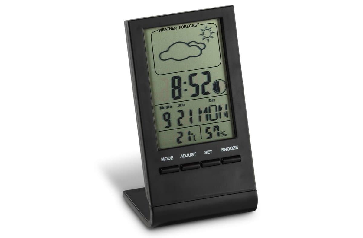 Weather station electronic black 3