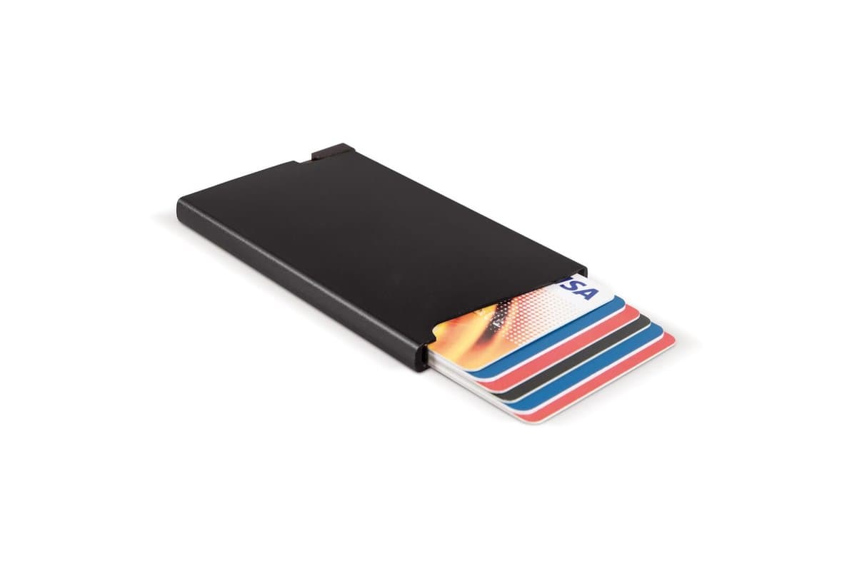 Aluminum card holder 4