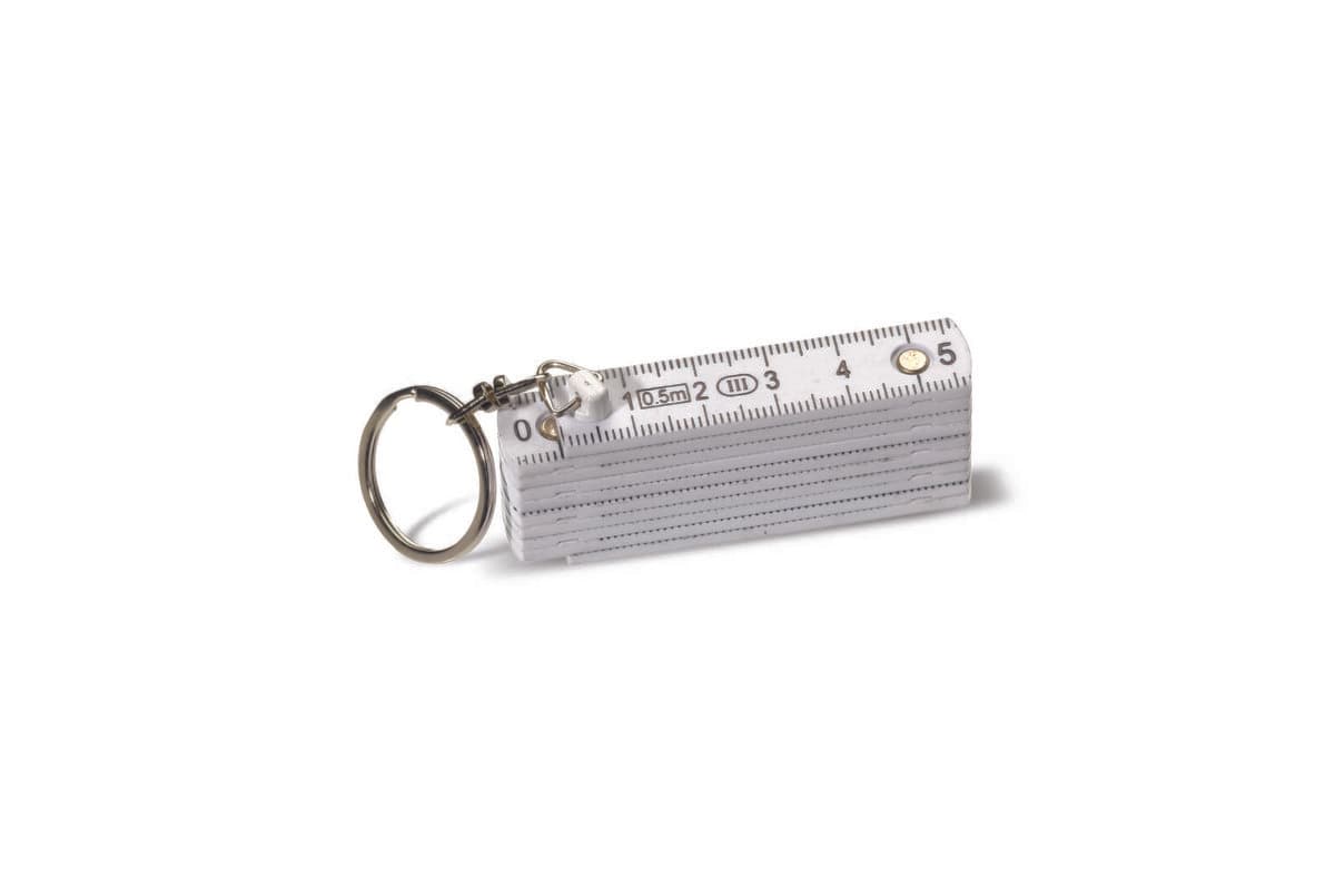 Mini foldable ruler with keyring 0.5m 3