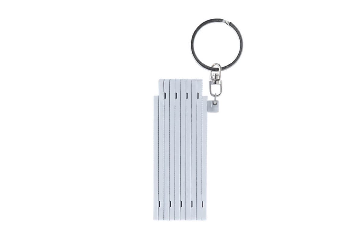 Mini foldable ruler with keyring 0.5m 4