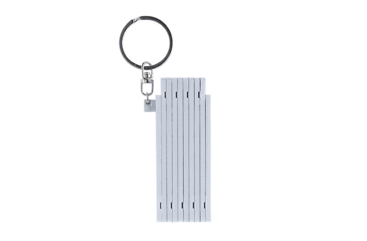 Mini foldable ruler with keyring 0.5m 5