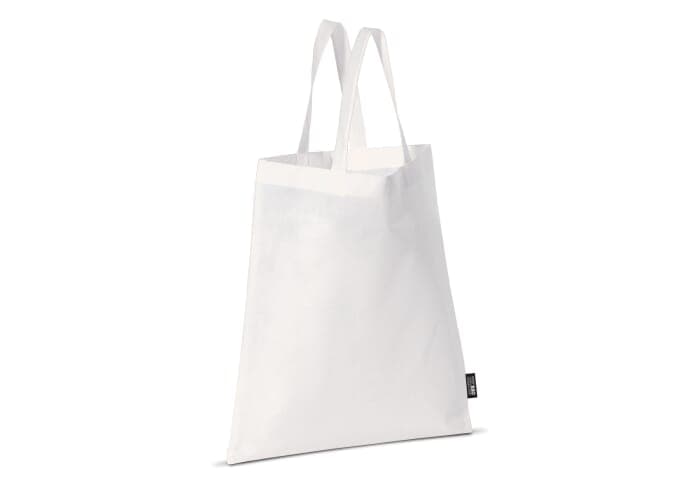 Carrier bag non-woven white 75g/m² 2