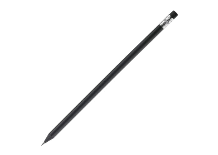 Pencil, black with eraser 2