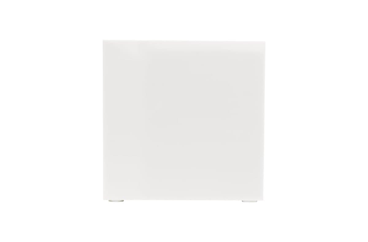 Paper pad 10x10x10cm  in cube box with stationery compartments 4