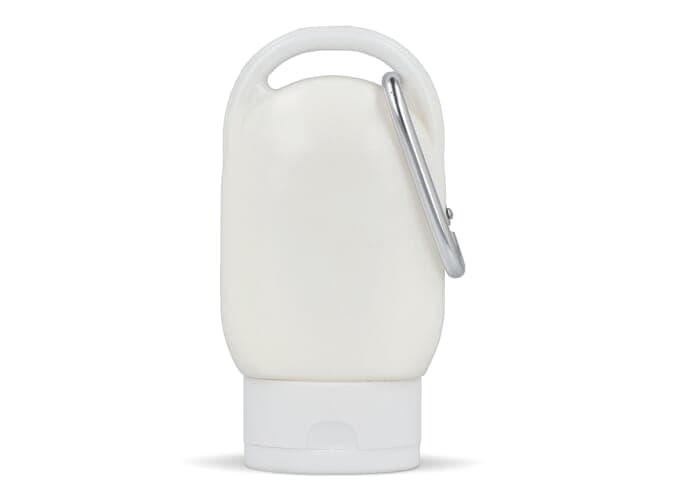 Sunscreen Lotion with carabiner SPF30 recycled material 30ml 2