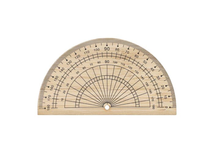 Bamboo protractor 2