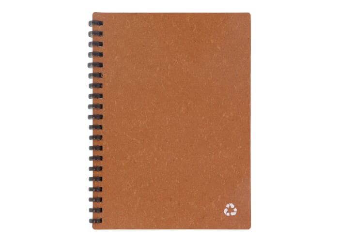 Notebook recycled leather Midi 2