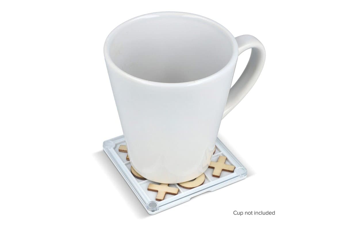 Tic-Tac-Toe coaster 4