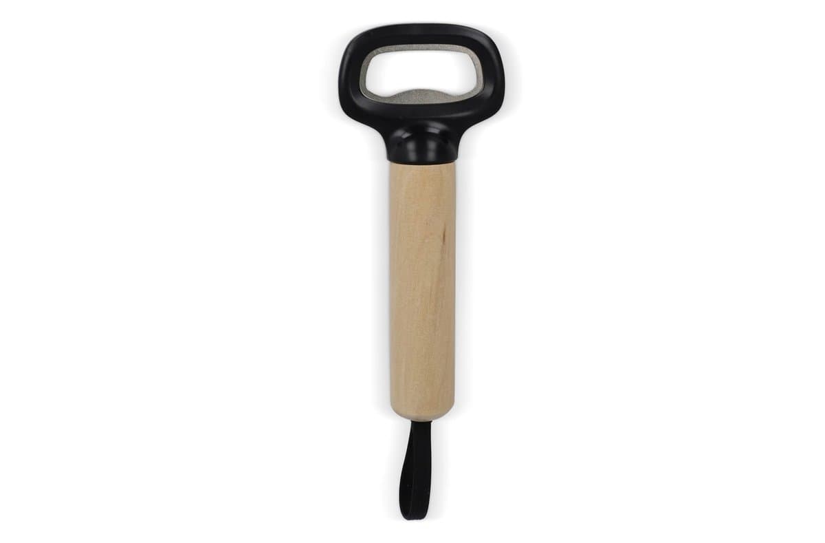 Black bottle opener wooden handle 3