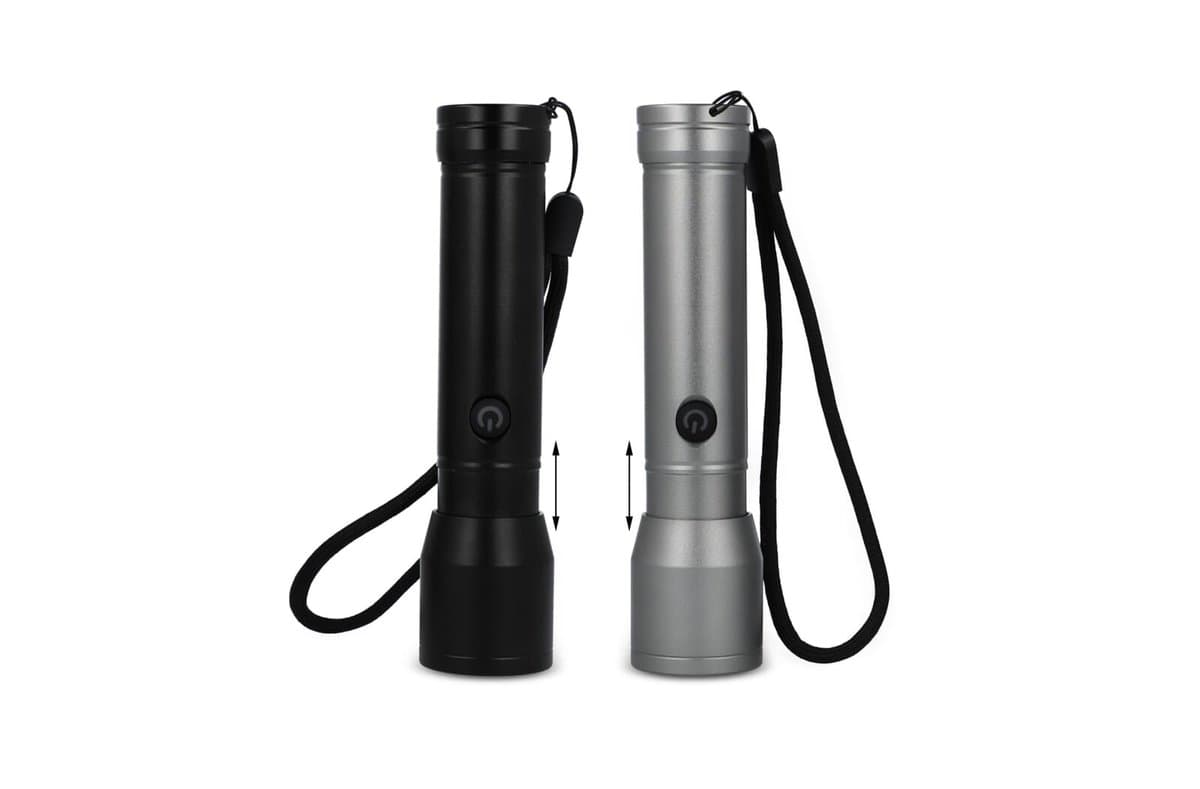 Rechargable Recycled Aluminium IPX4  torch 4