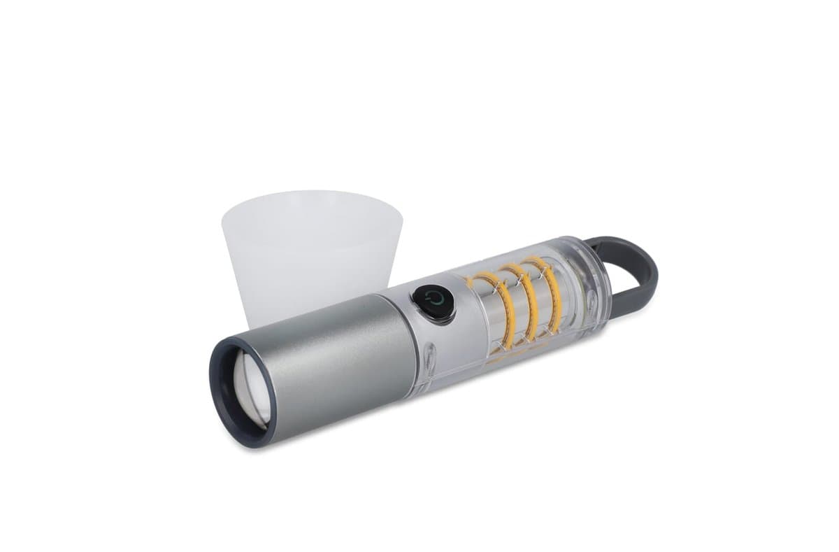 Multi-functional flashlight recycled materials 5