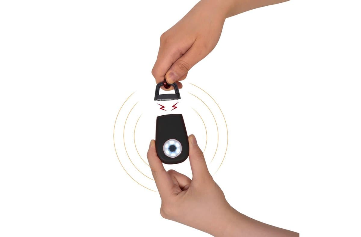 Personal alarm keylight recycled materials 4