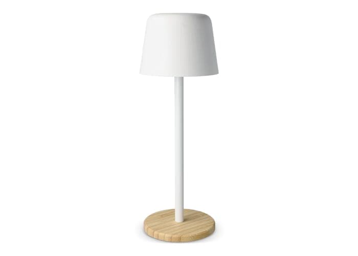 Solis Dimmable Table lamp with bamboo base 2