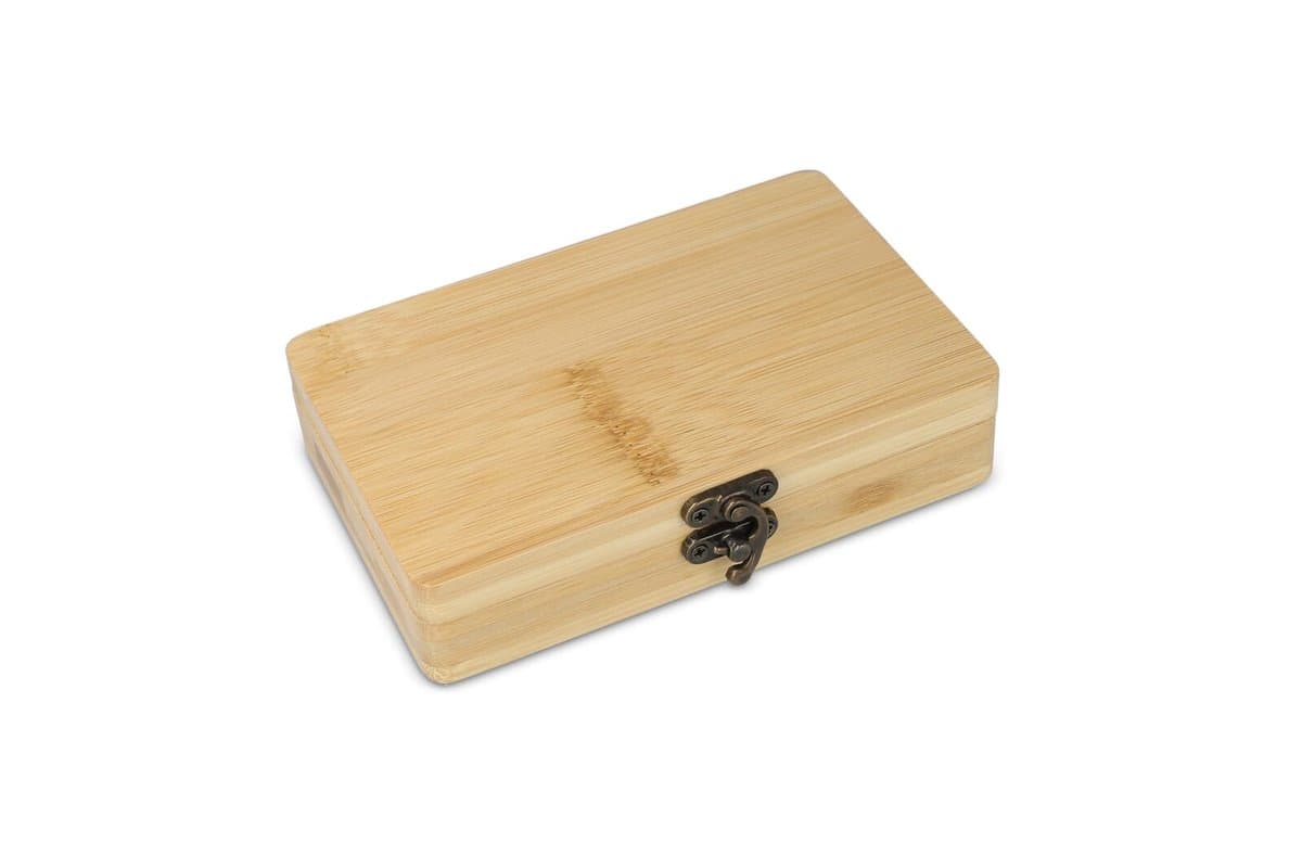 13pcs Tool set in bamboo box 3