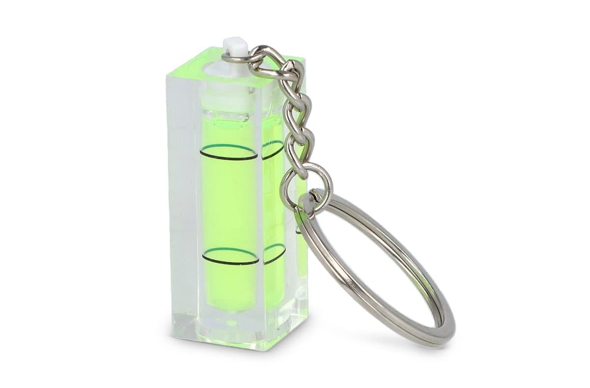 Keychain with Spirit Level 3