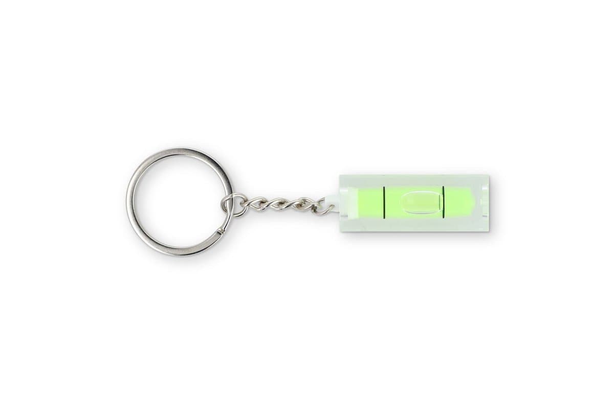 Keychain with Spirit Level 4
