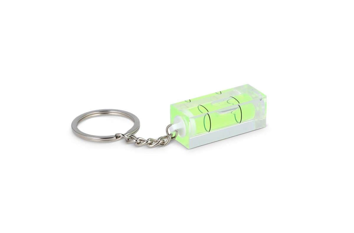 Keychain with Spirit Level 5