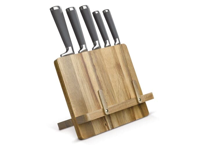 Cooking book standard with 5 knives 2