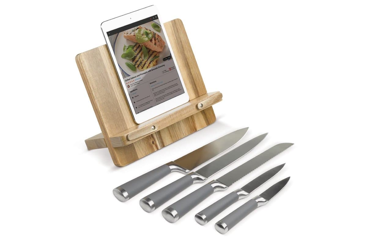 Cooking book standard with 5 knives 4