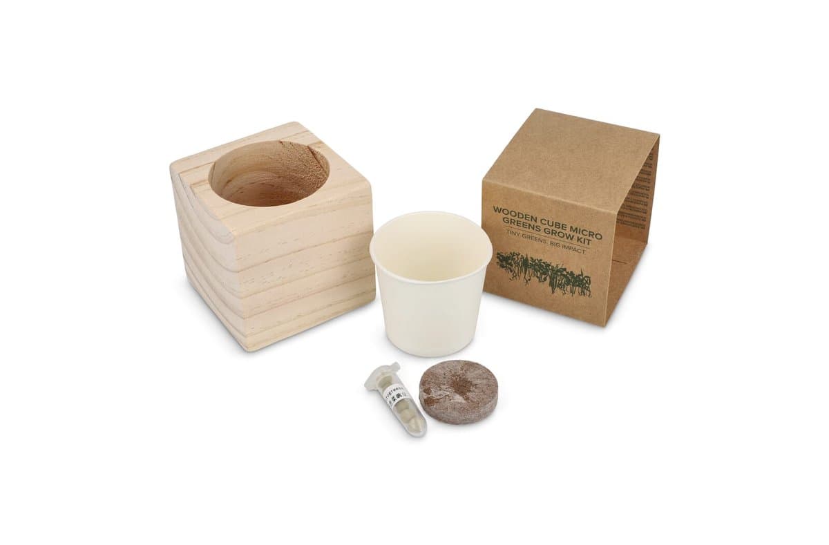 FSC Wooden Planter Set - Microgreens 5