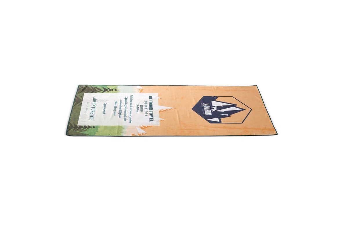 Quick dry towel 700x1400mm full colour 3