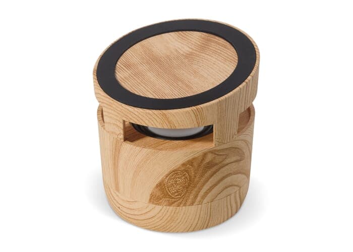 Wooden look speaker 3W & wireless charger 5W 2