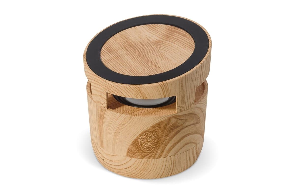 Wooden look speaker 3W & wireless charger 5W 3