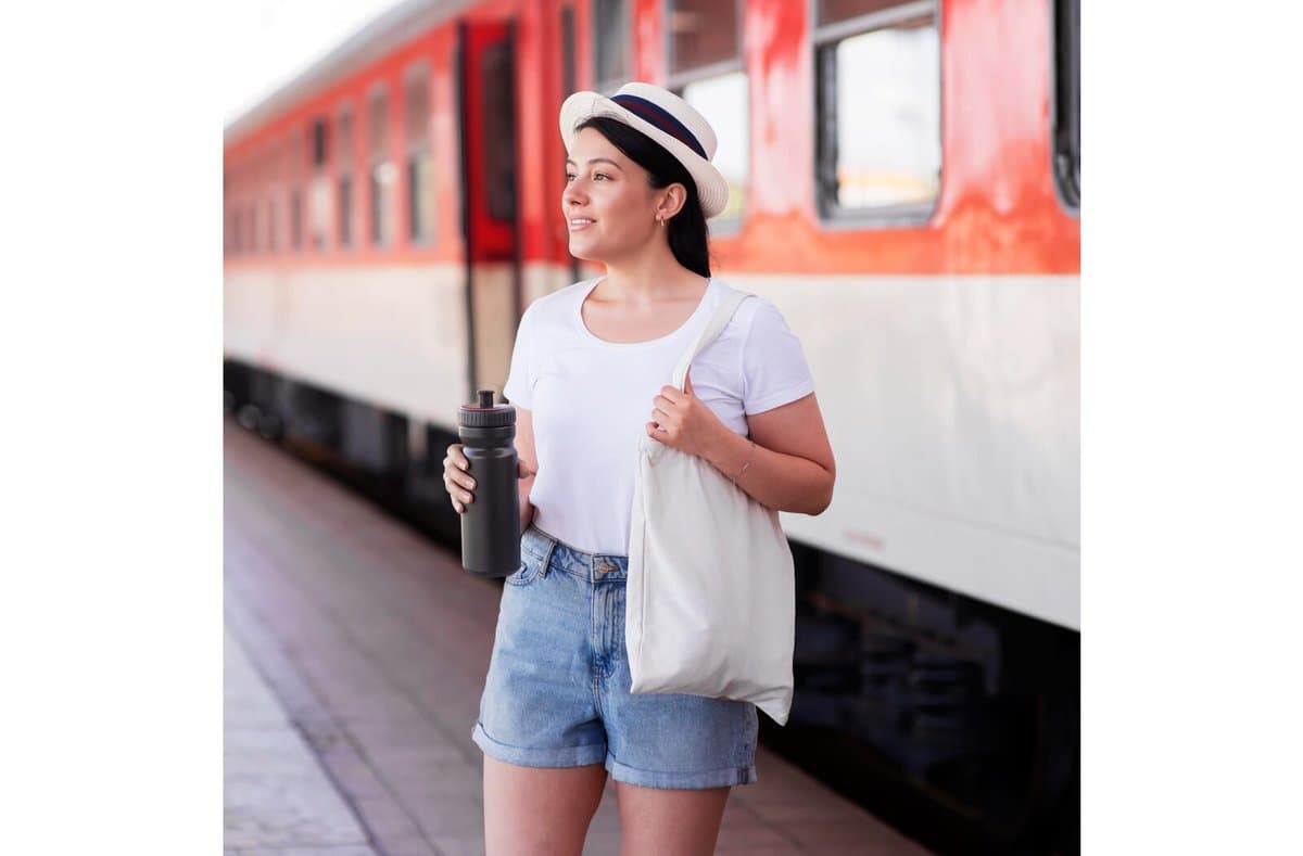 Shoulder bag cotton OEKO-TEX® 140g/m² 38x42cm 5