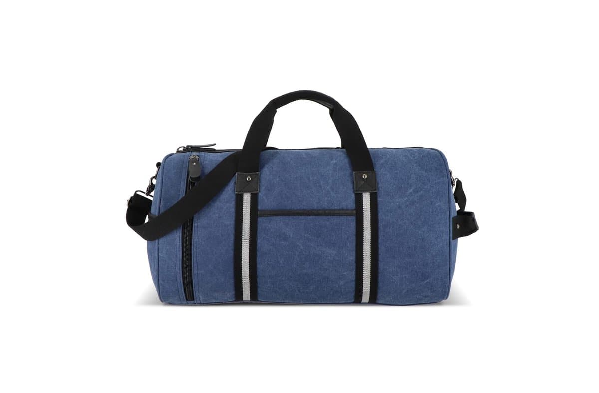 Recycled cotton canvas duffle bag Harper 4