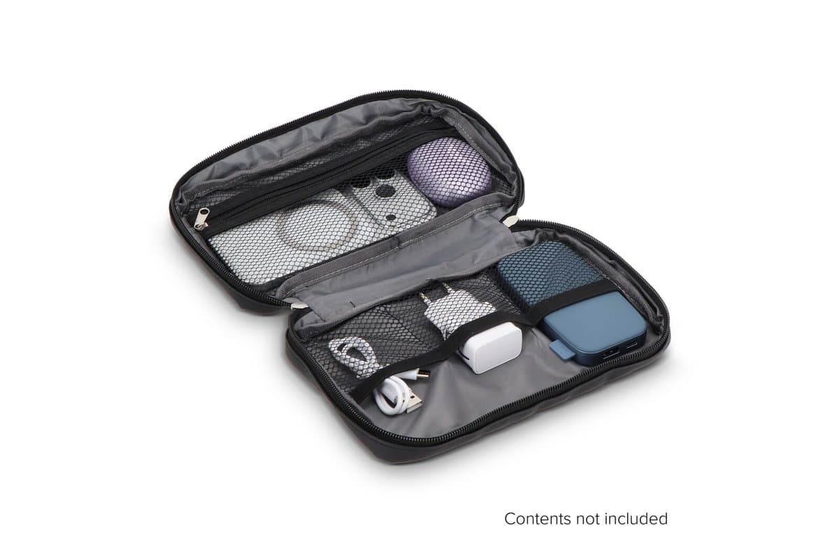 rPET PU Coated 210D Napa Organizer Bag 22 x 13 x 4 cm 5