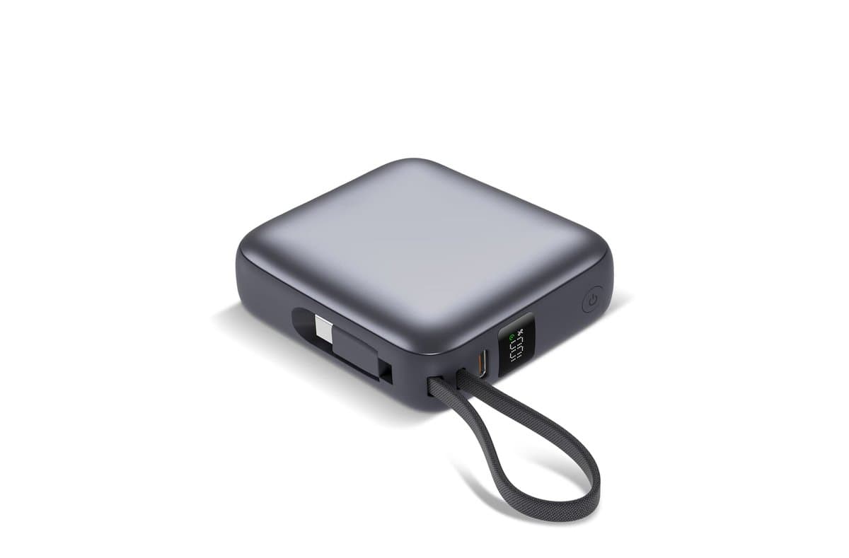 Nova Powerbank 22.5W Power Delivery with built in cables 10000 mAh 3