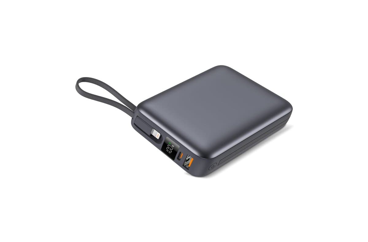 Nova Powerbank 22.5W Power Delivery with built in cables 20000 mAh 3