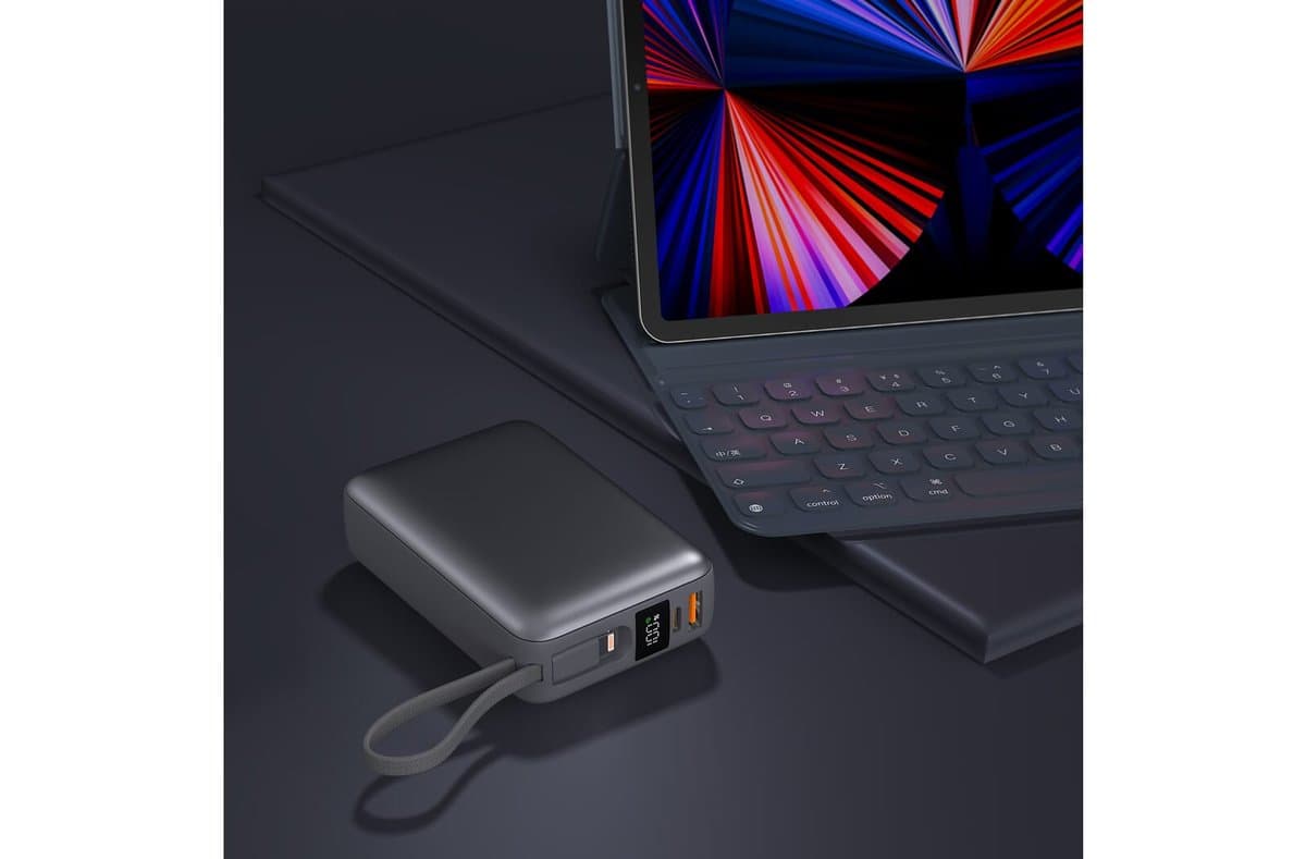 Nova Powerbank 22.5W Power Delivery with built in cables 20000 mAh 5