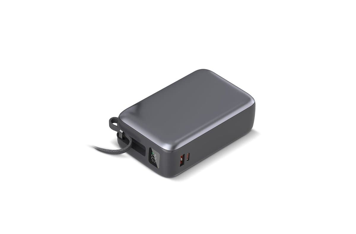 Nova Laptop 65W Powerbank with built in USB-C cable 30000 mAh 3