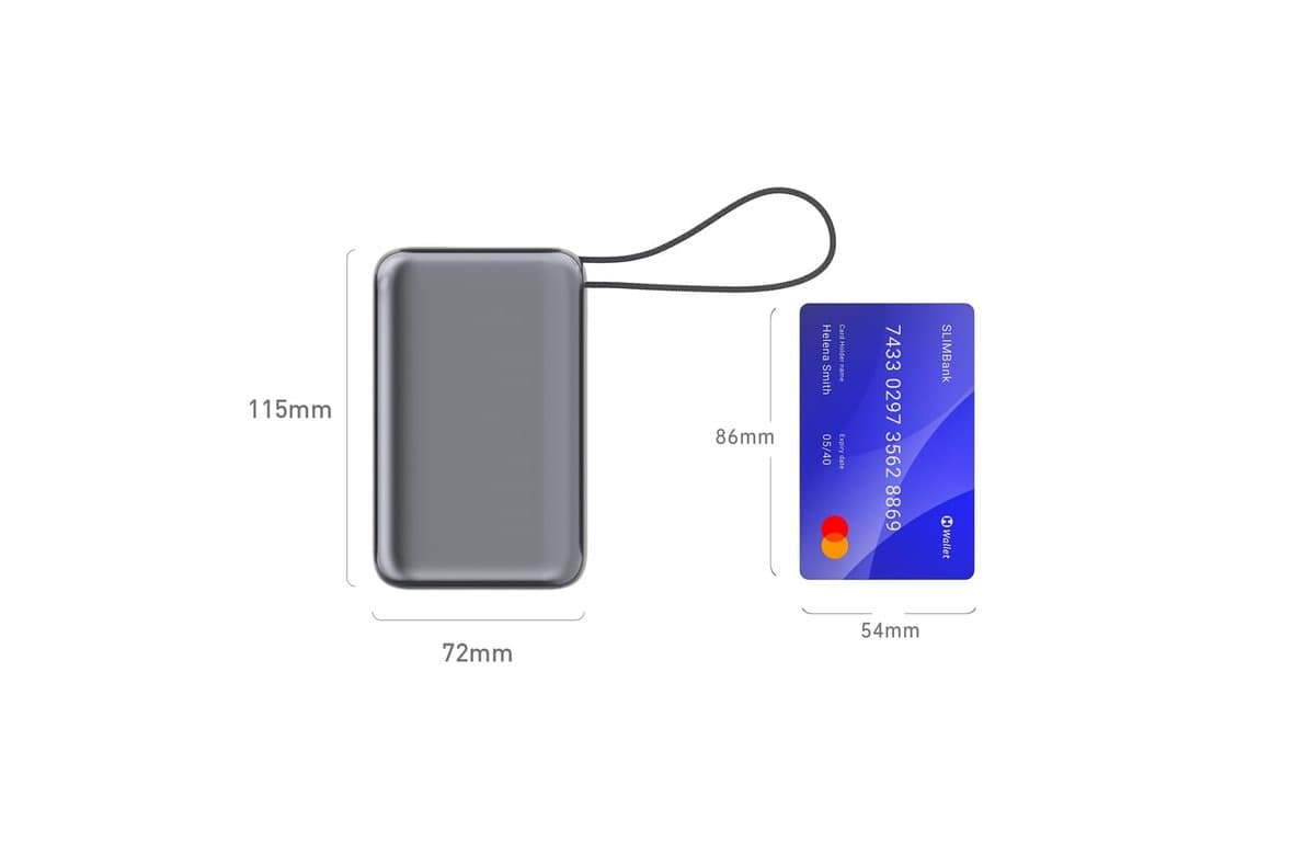 Nova Laptop 65W Powerbank with built in USB-C cable 30000 mAh 5