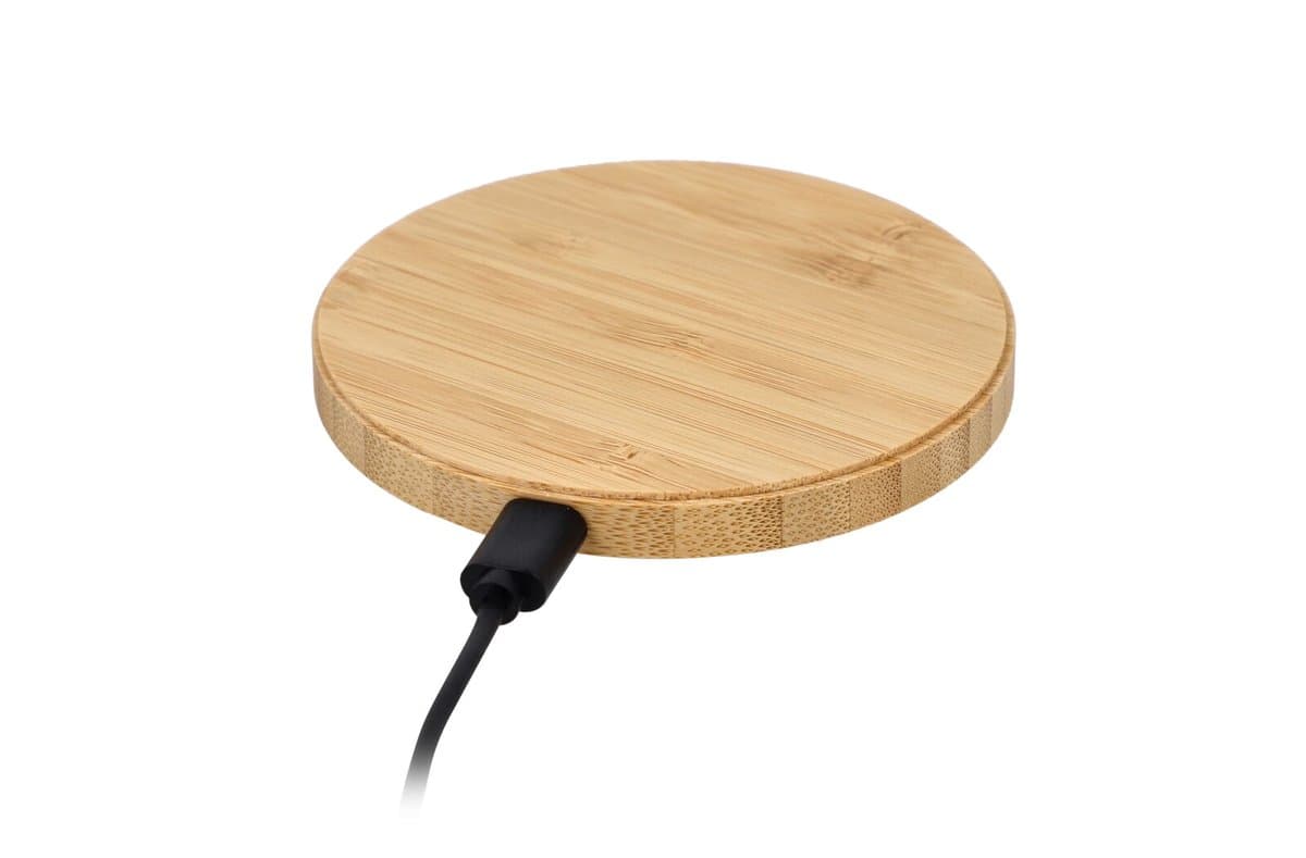Wireless charging pad bamboo 15W 3
