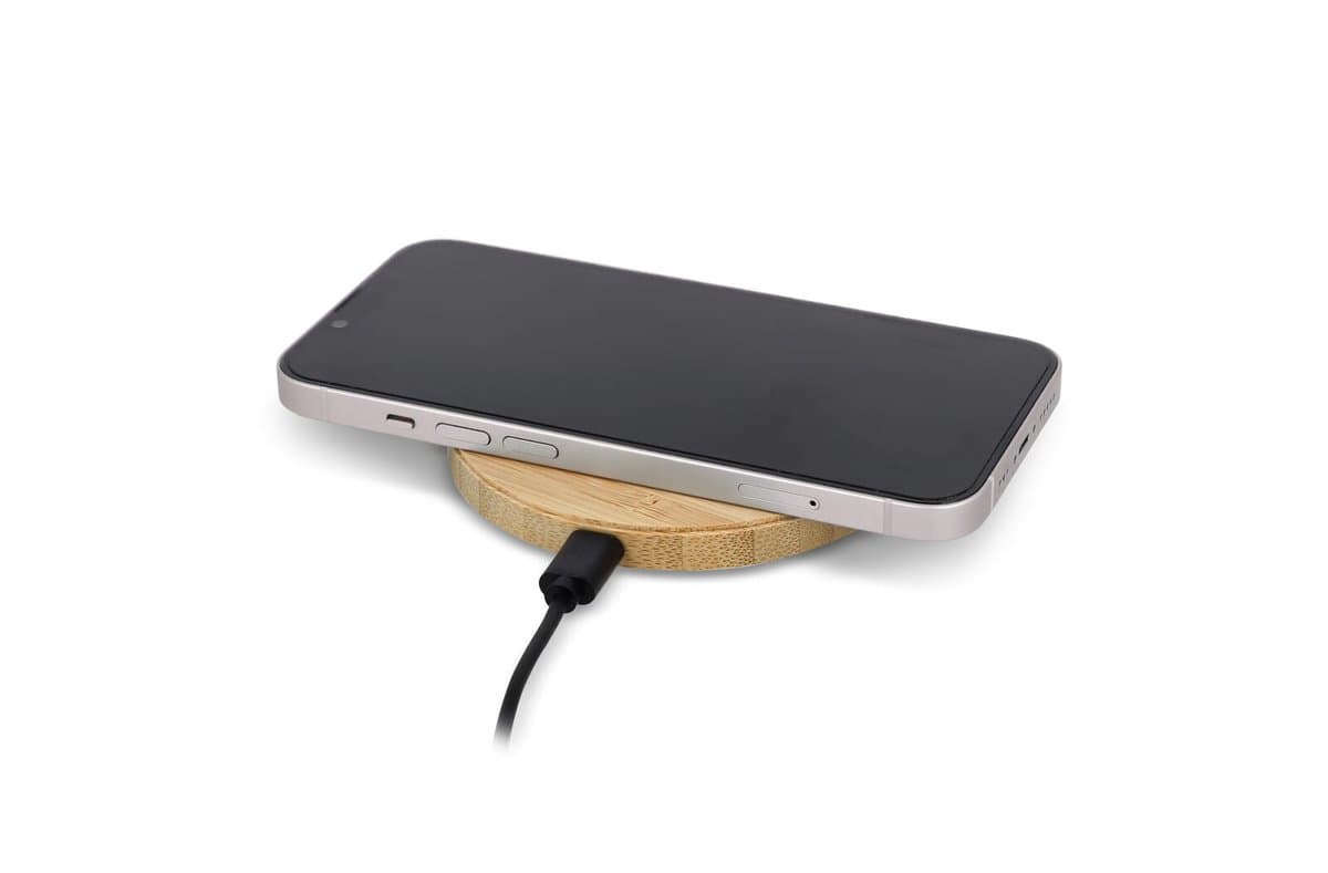 Wireless charging pad bamboo 15W 4