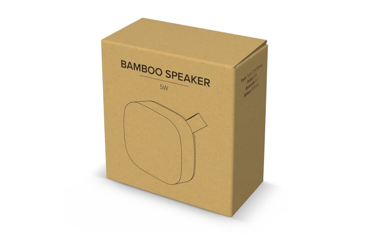 Bamboo Wireless Speaker 5W 5