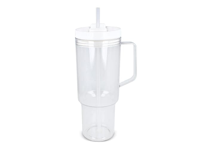 Miami mug with handle Transparent 1.2 L R-PET 2