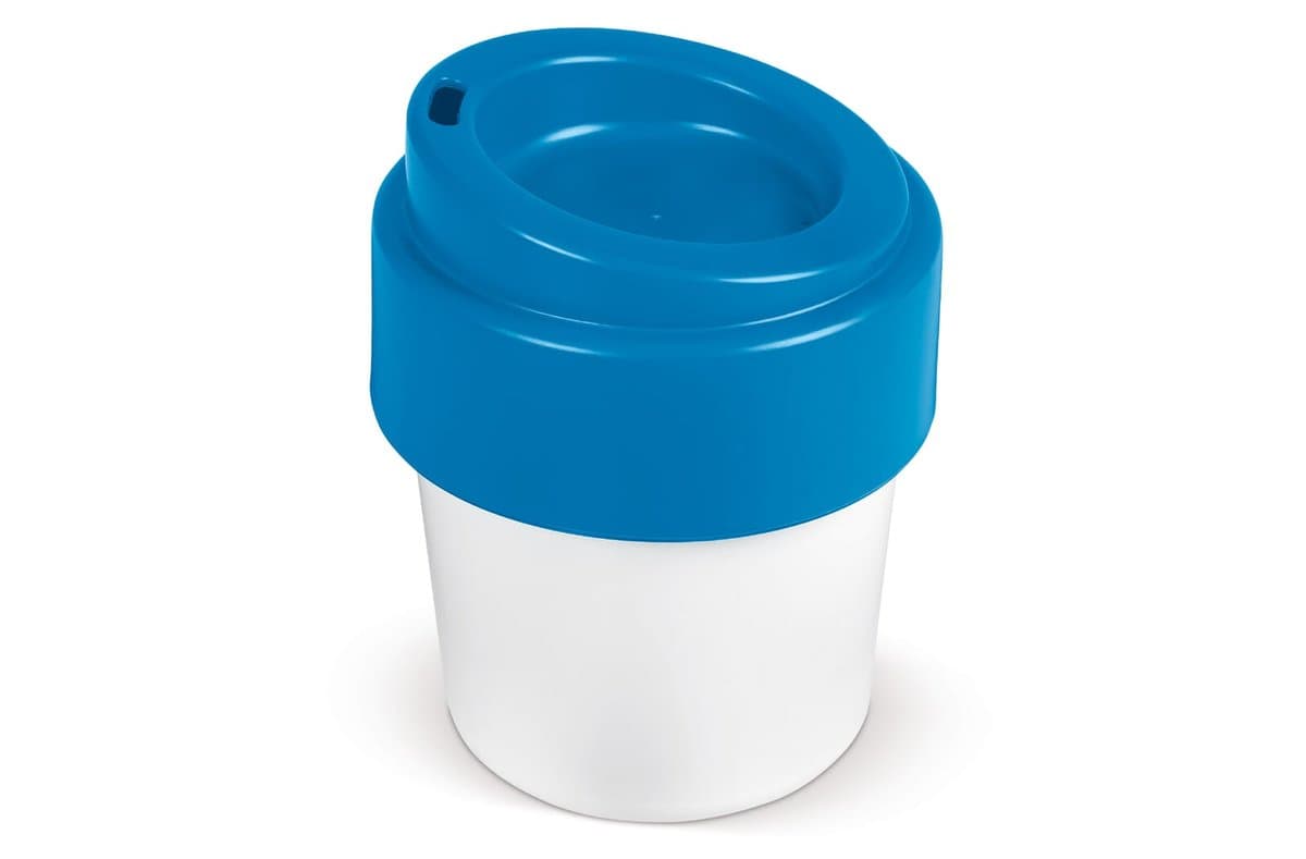 Coffee cup Hot-but-cool with lid 240ml 5