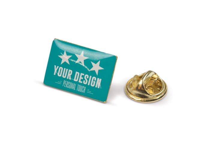 Metal pin, rectangle 19x13mm 2
