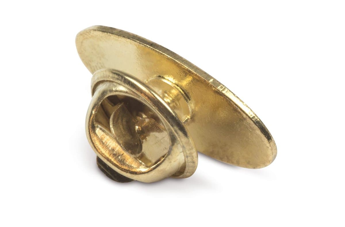 Metal pin, oval 20x12mm 4