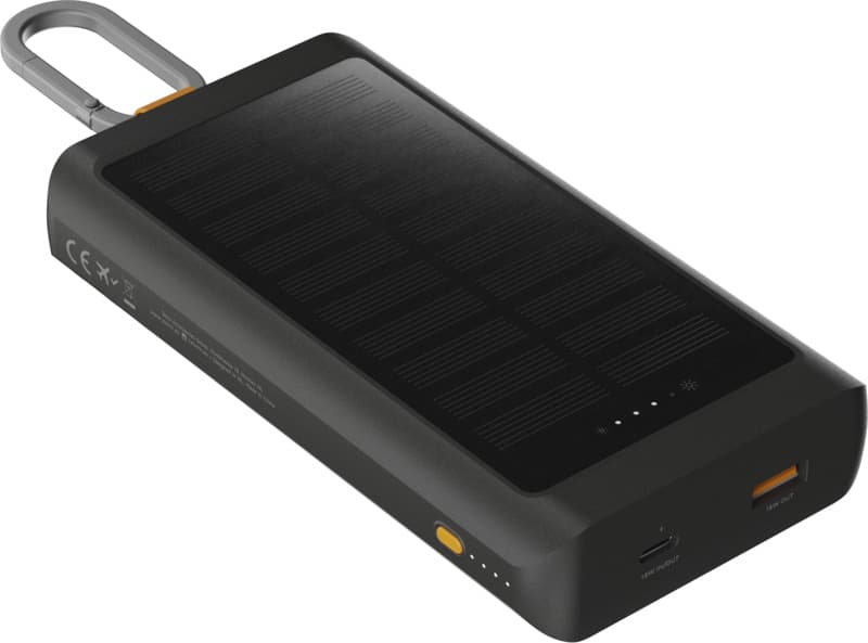 Xtorm XG2S101 Go2 10.000 mAh 15W solar power bank with light 