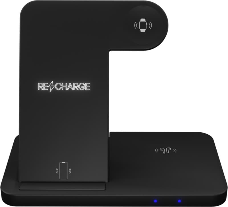 SCX.design W28 3-in-1 wireless charging base with phone stand 3