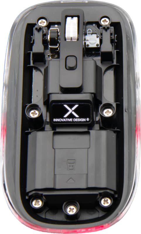 SCX.design O24 transparent multimode wireless 2.4Ghz Bluetooth® mouse 4