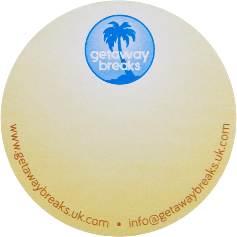 Sticky-Mate® circle-shaped recycled sticky notes 5